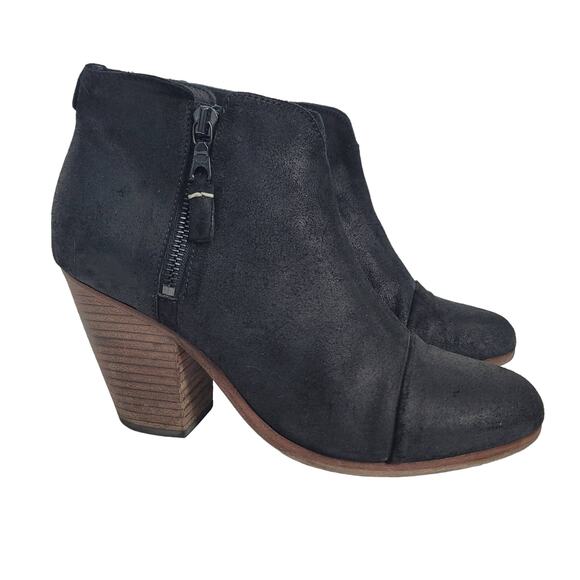 rag & bone Shoes - Rag & Bone Margot Boot Leather Ankle Boot Womens Size 9.5